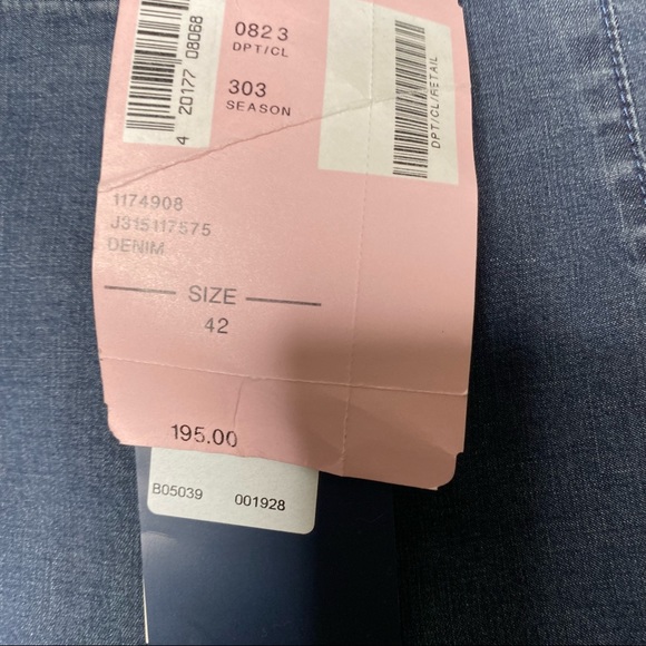 Piazza Sempione denim ankle pants made in Italy size 42/6 - Picture 6 of 15